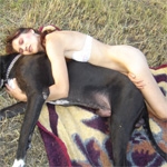 Big dog fucking wet pussy