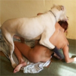 House wife fucked by dog