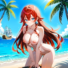 Sexy girl on the beach #09
