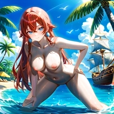 Sexy girl on the beach #44
