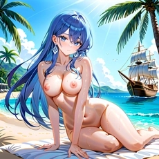 Sexy girl on the beach #129